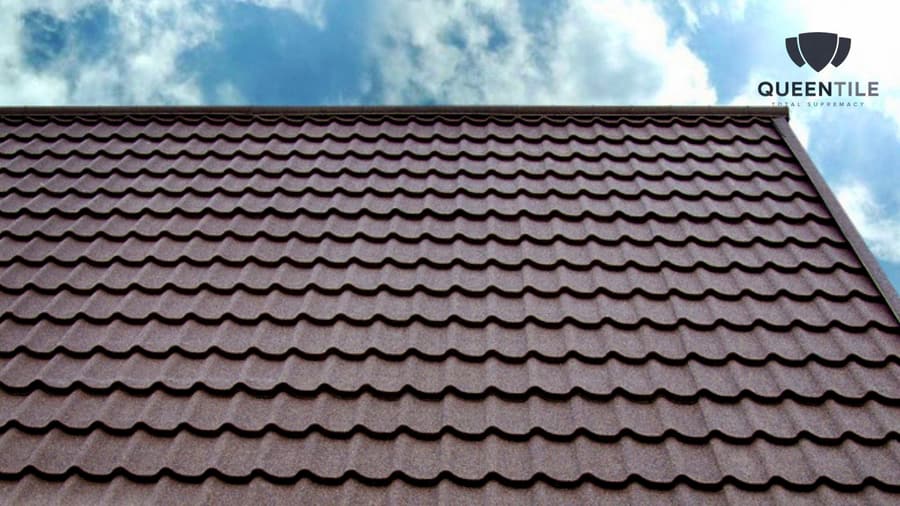 A roof finished in QUEENTILE STANDARD