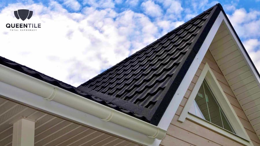A roof finished in QUEENTILE STANDARD