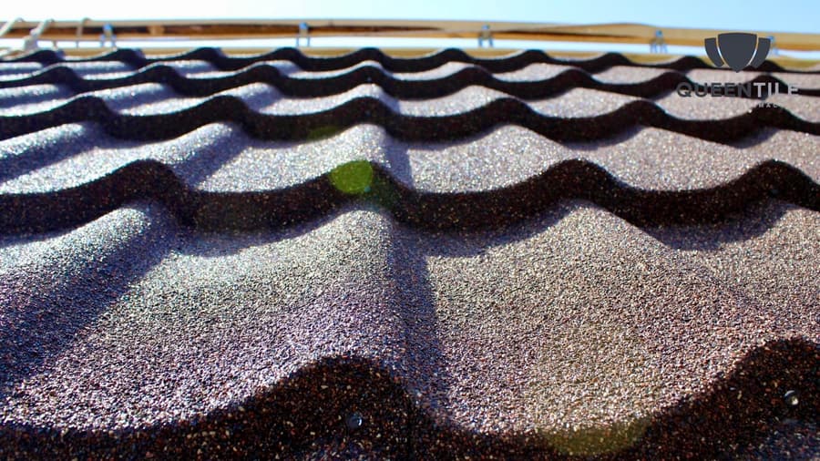 A roof finished in QUEENTILE STANDARD