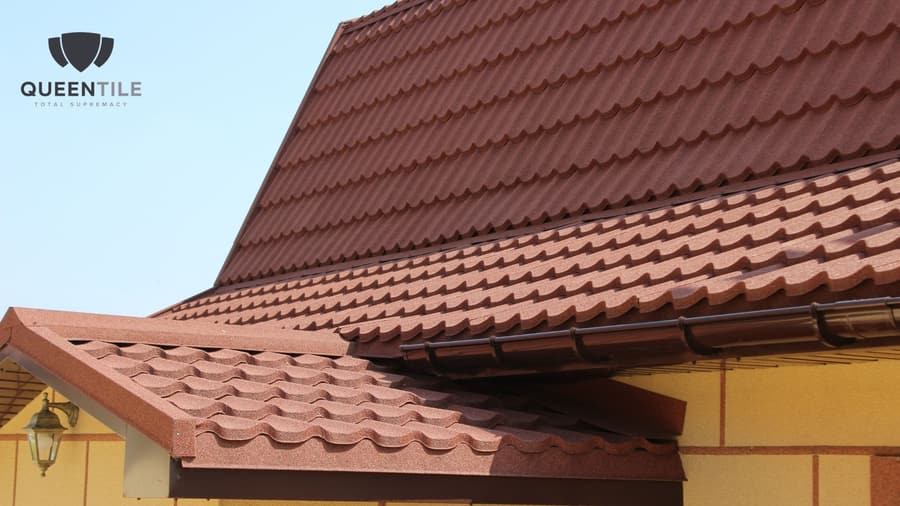 A roof finished in QUEENTILE STANDARD