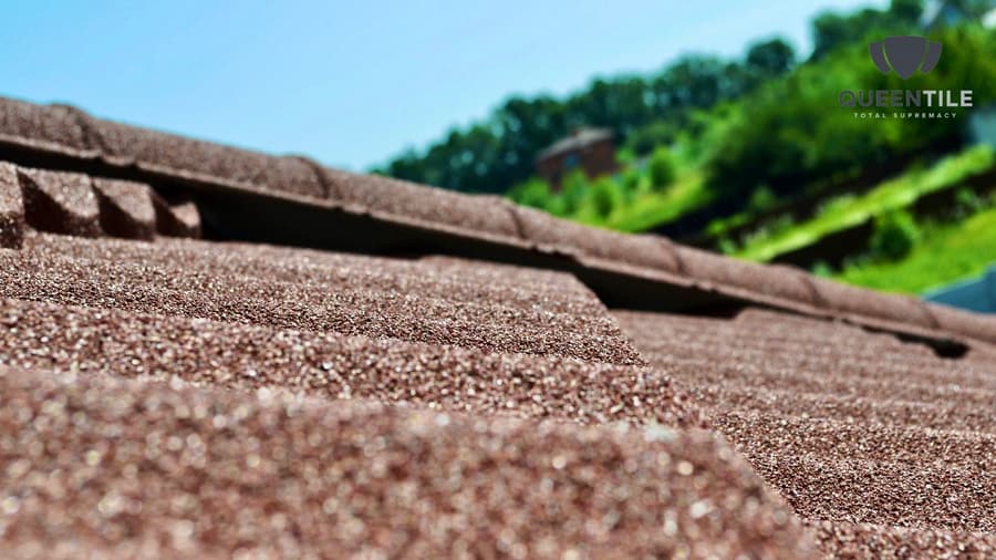 A roof finished in QUEENTILE STANDARD