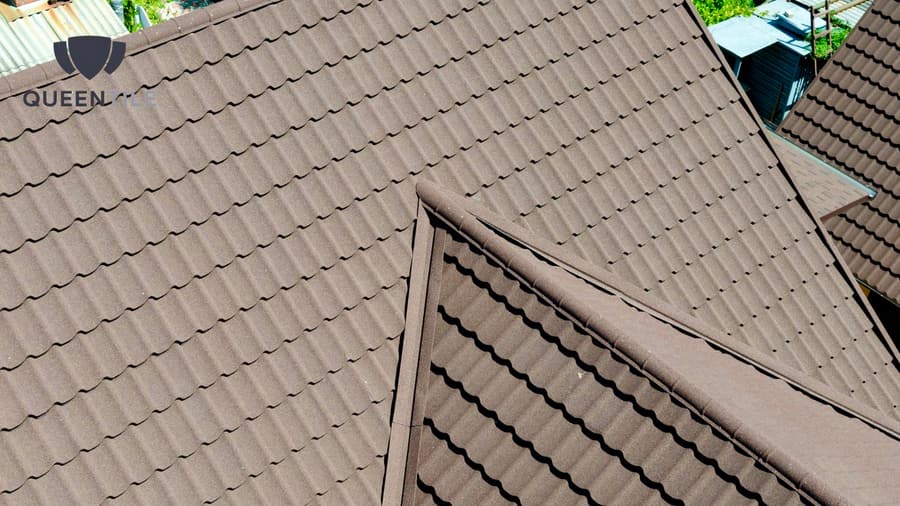 A roof finished in QUEENTILE STANDARD