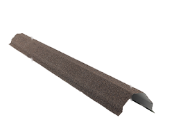 Triangular Ridge & Hip Cap — QUEENTILE stone-coated roofing accessory