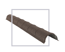 Barrel ridge and hip cap